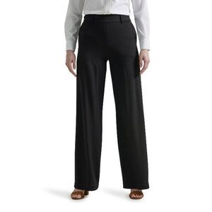 Women's Lee Pull-On Comfort Waist A-Line Knit Dress Pants Size 6 M